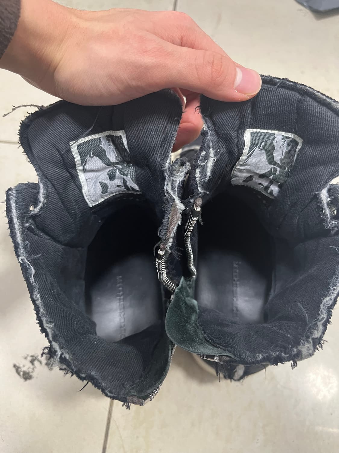 릭오웬스 다크쉐도우 라몬즈  상품이미지2