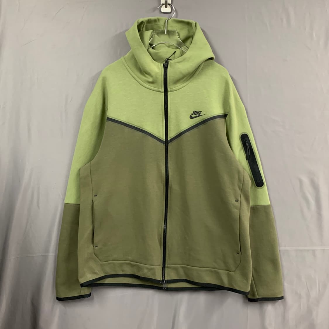 XL 나이키 카키 테크팩 테크 플리스 후드집업 상품이미지2