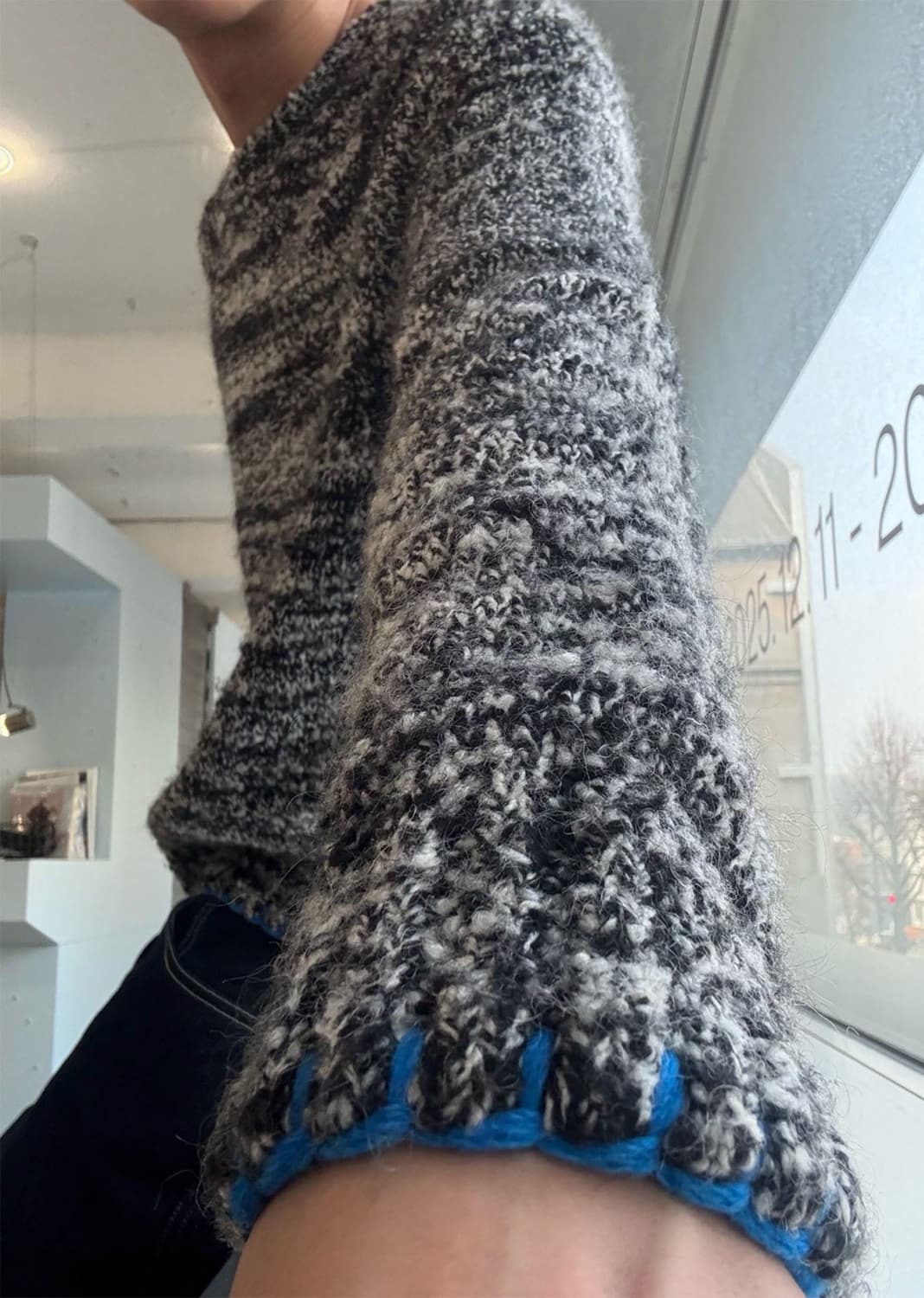 [XL] 선플라워 frederik contrast sweater 옐로우 상품이미지6