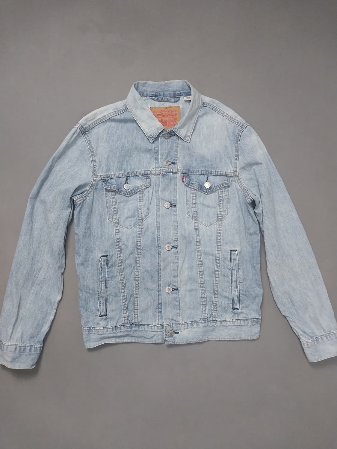 [M] 리바이스 연청 셔츠형 데님 트러커 자켓 타입3 상품이미지1