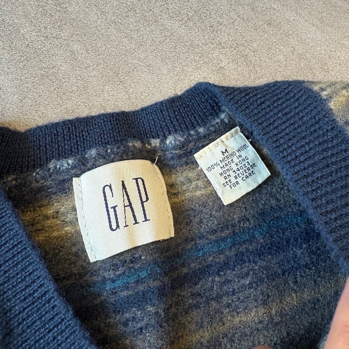 갭 메리노 울 니트 베스트 조끼 상품이미지5