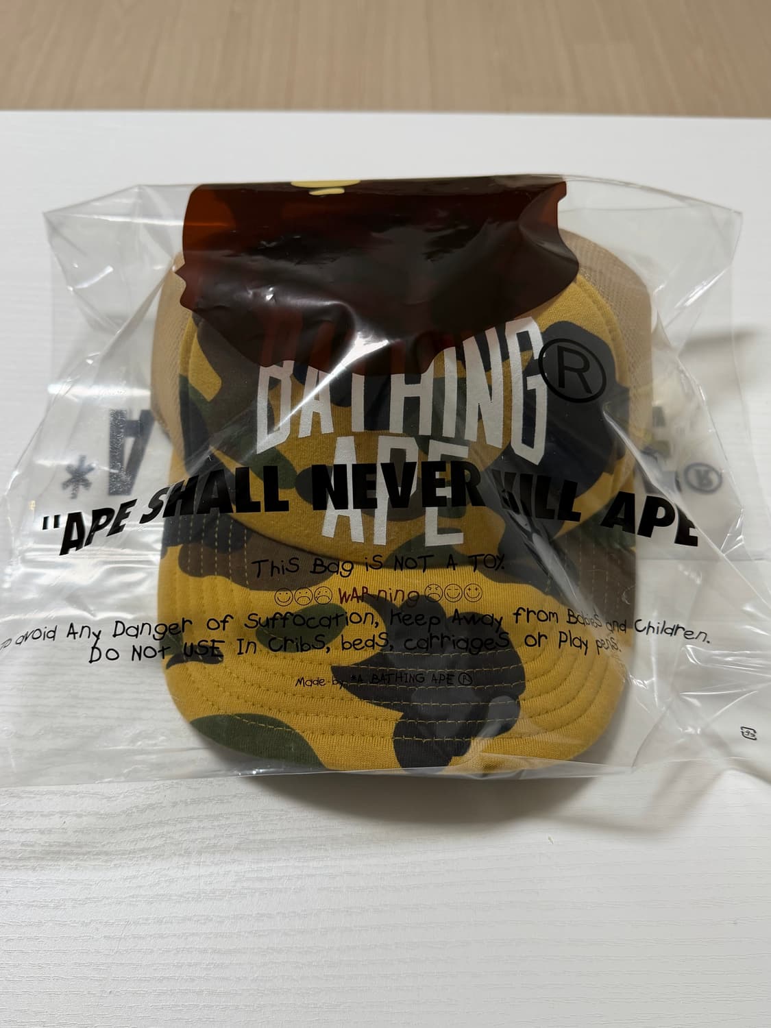 베이프 메쉬 캡 새상품 상품이미지3