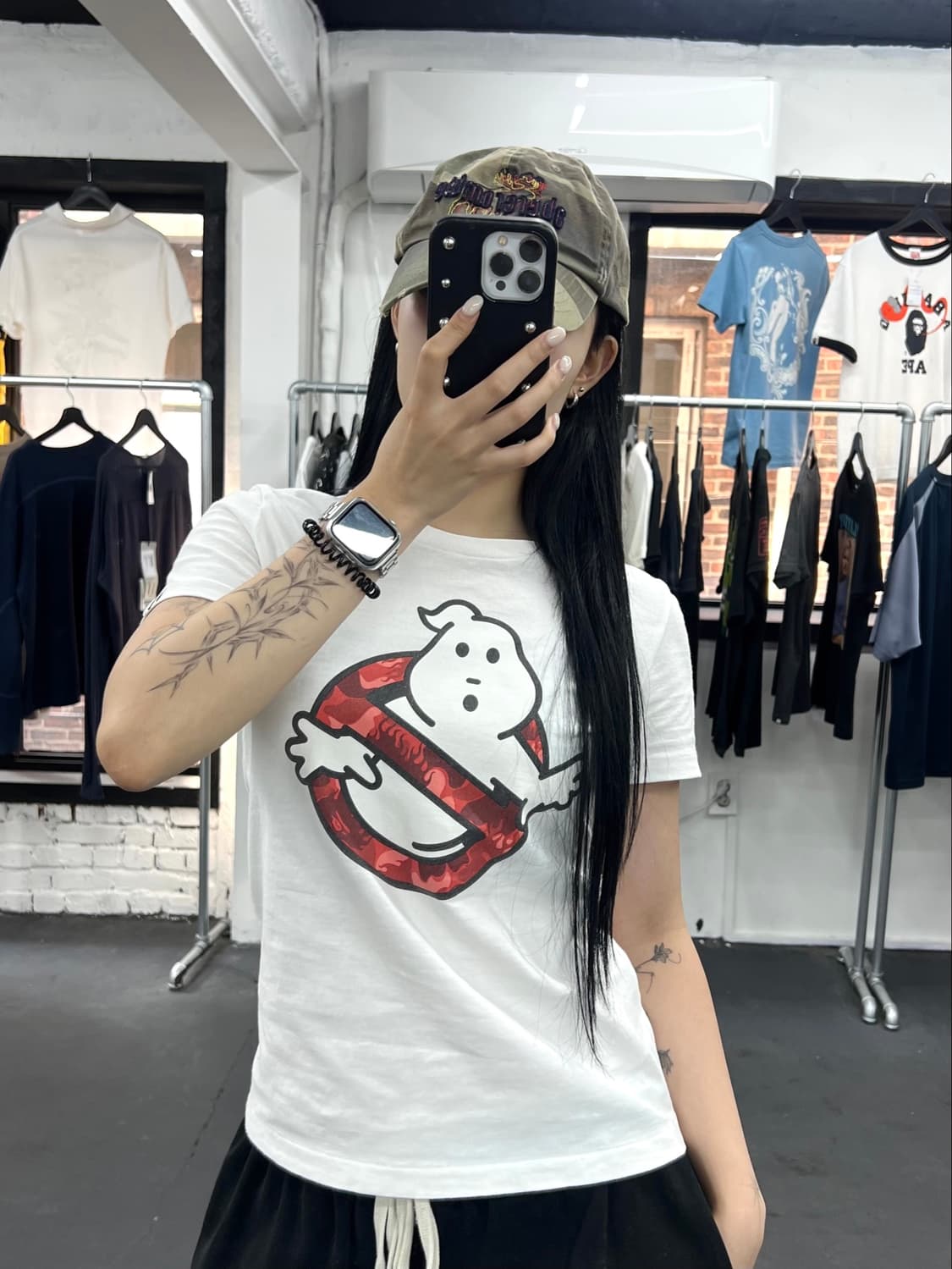 베이프 고스트 버스터즈 카모 티셔츠 상품이미지4