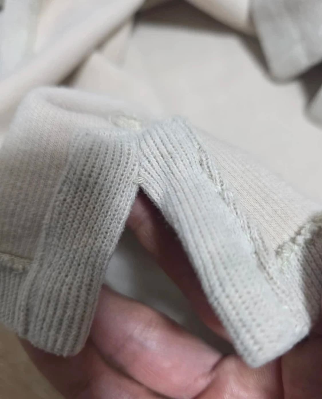 폴로 랄프로렌 반집업 코튼 니트 M 상품이미지6