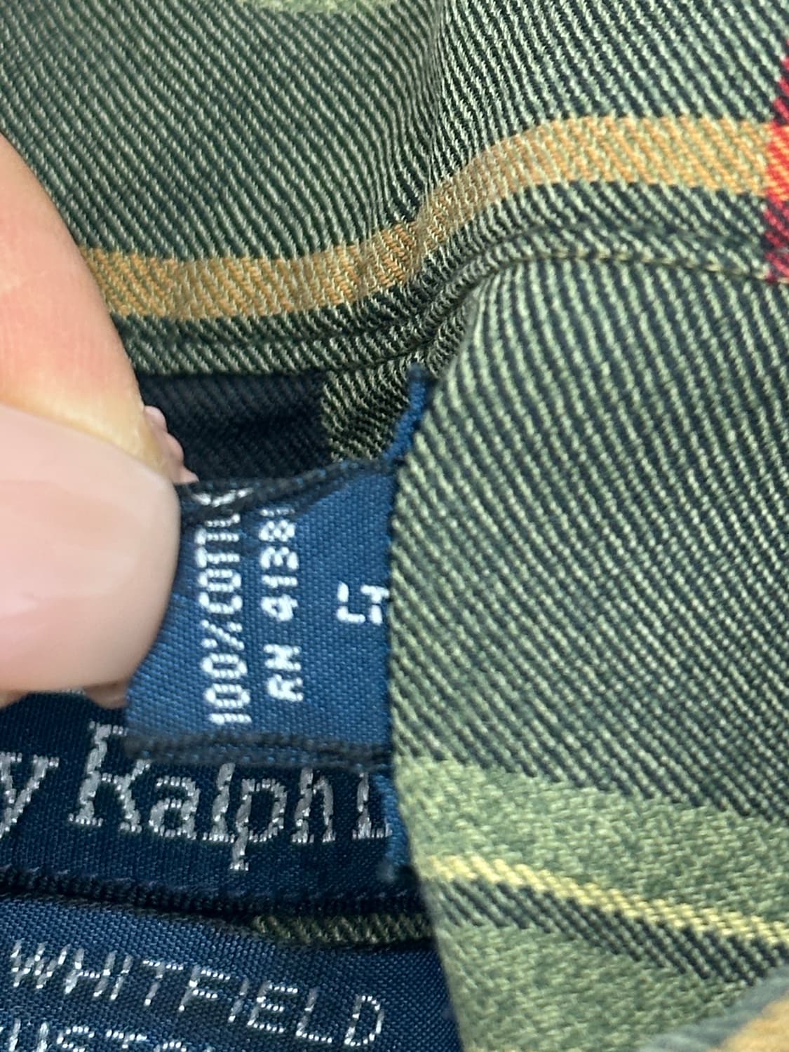 폴로랄프로렌 엘보우 패치 체크 셔츠  상품이미지5