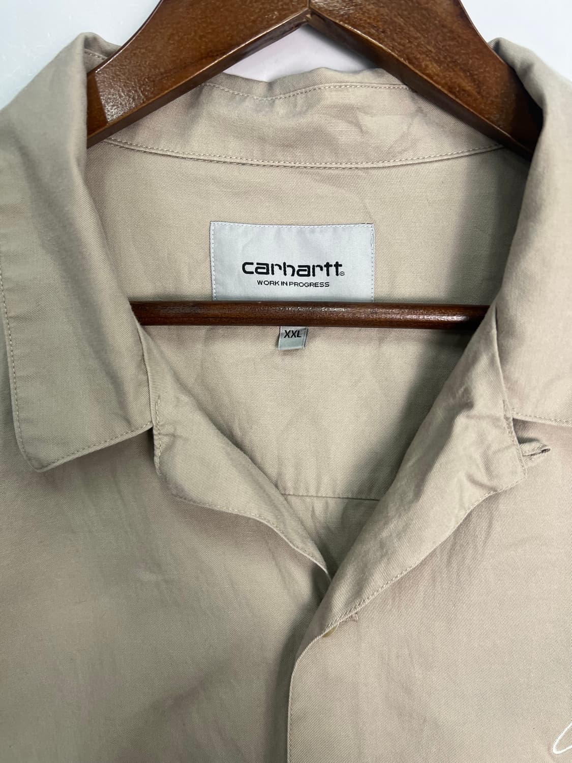 Carhartt 베이지 셔츠 상품이미지2