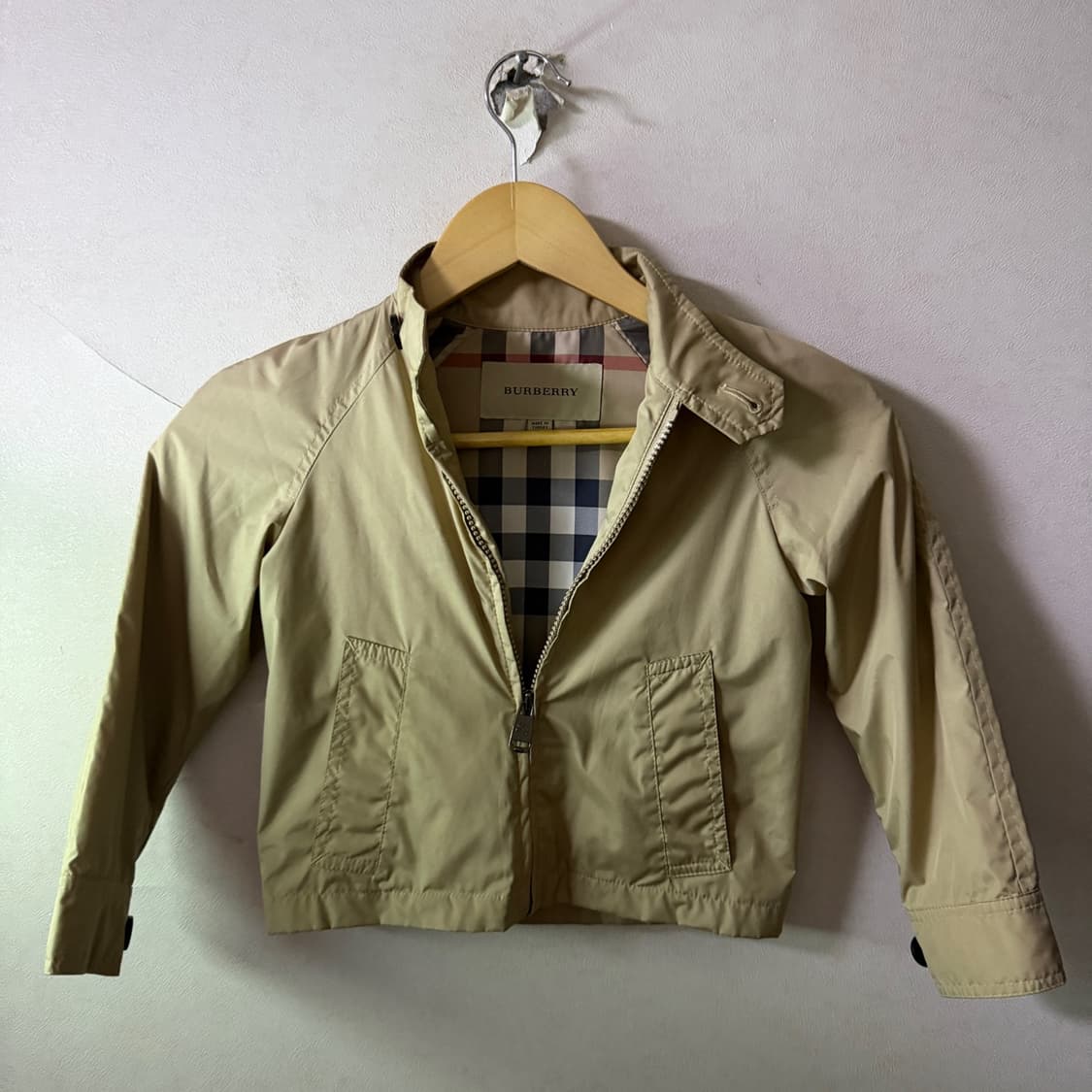 버버리 아동 블루종 점퍼 4y(110cm) 상품이미지2