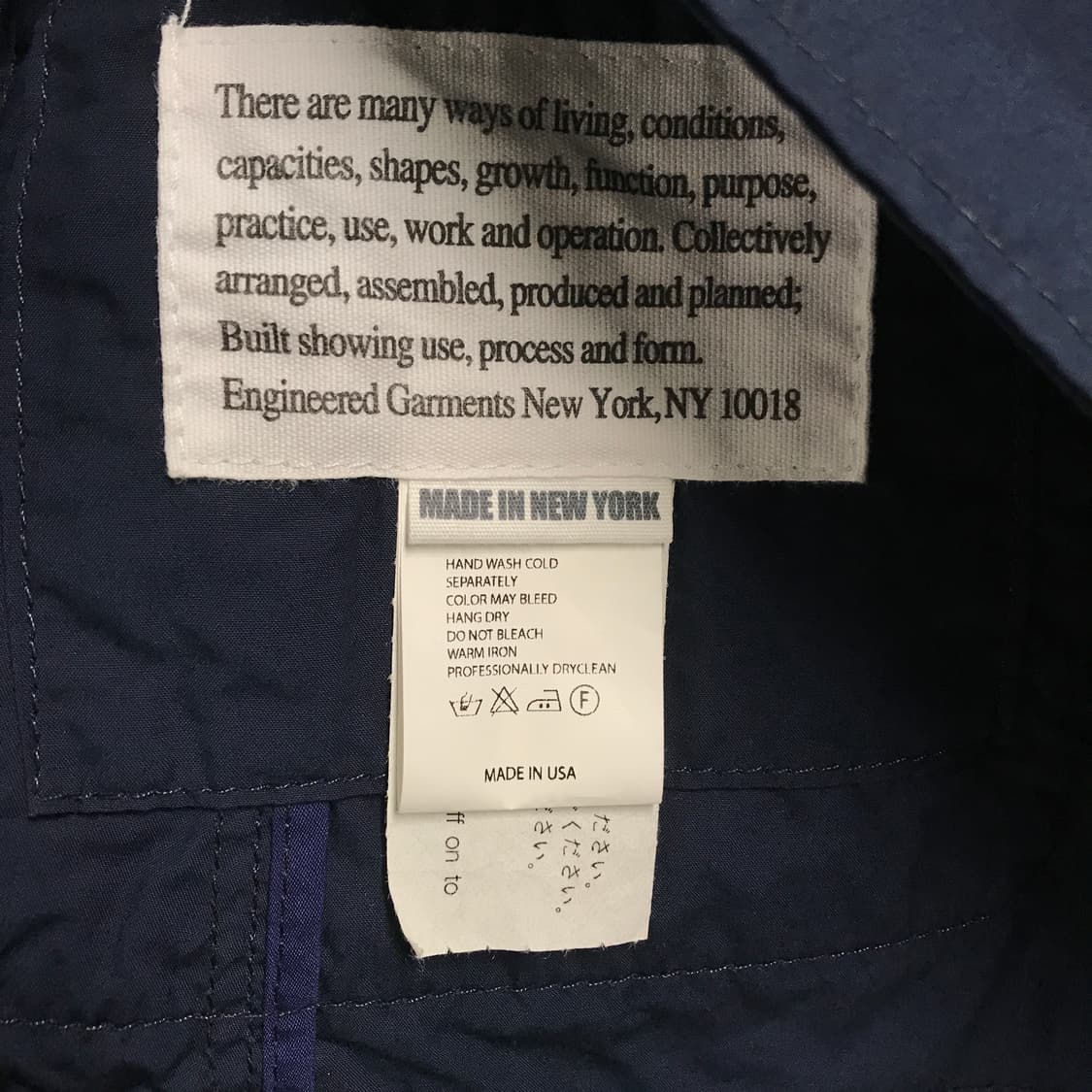 엔지니어드 가먼츠 네이비 블레이저 3 상품이미지5