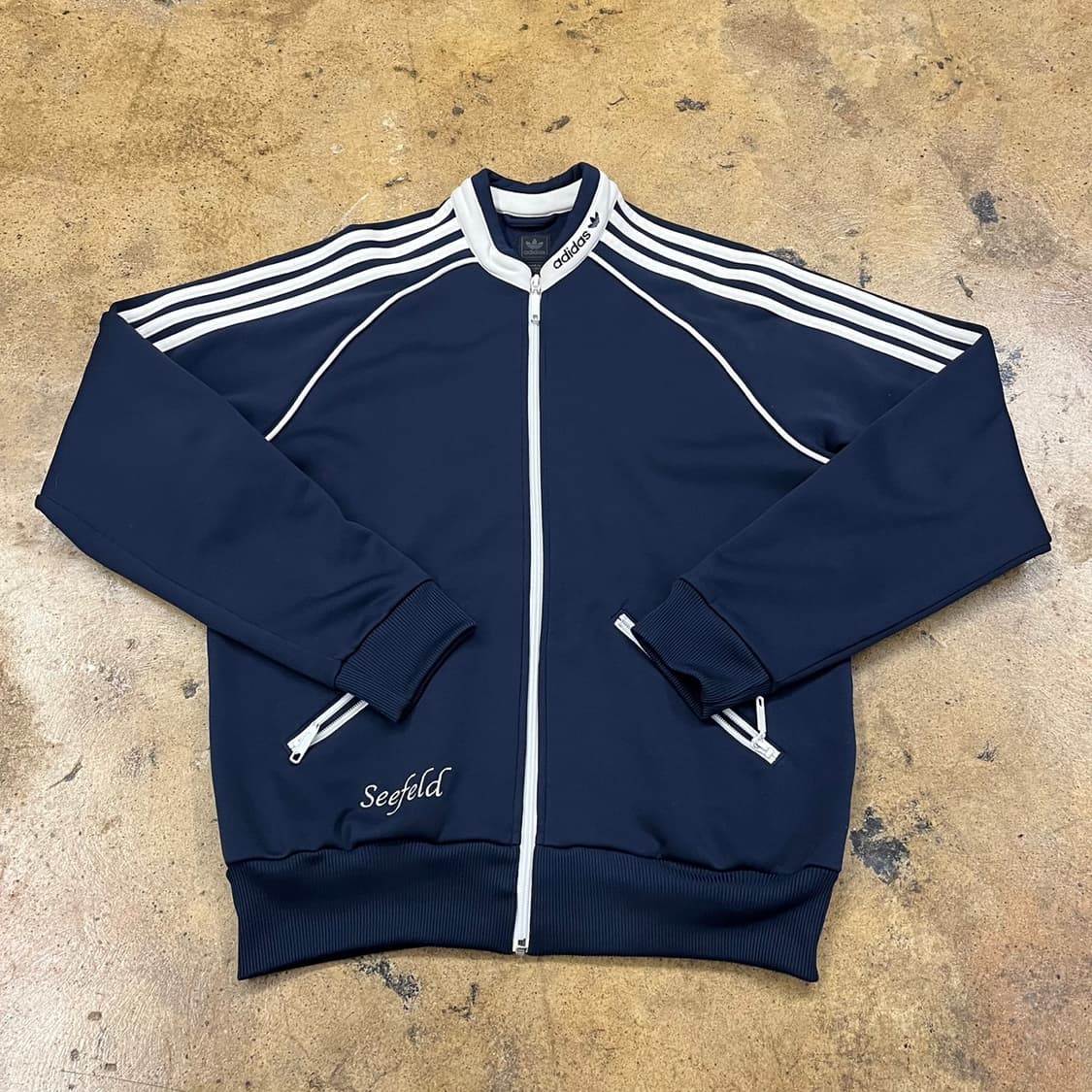 아디다스 씨필드 시필드 네이비 레어 져지 트랙탑 상품이미지2