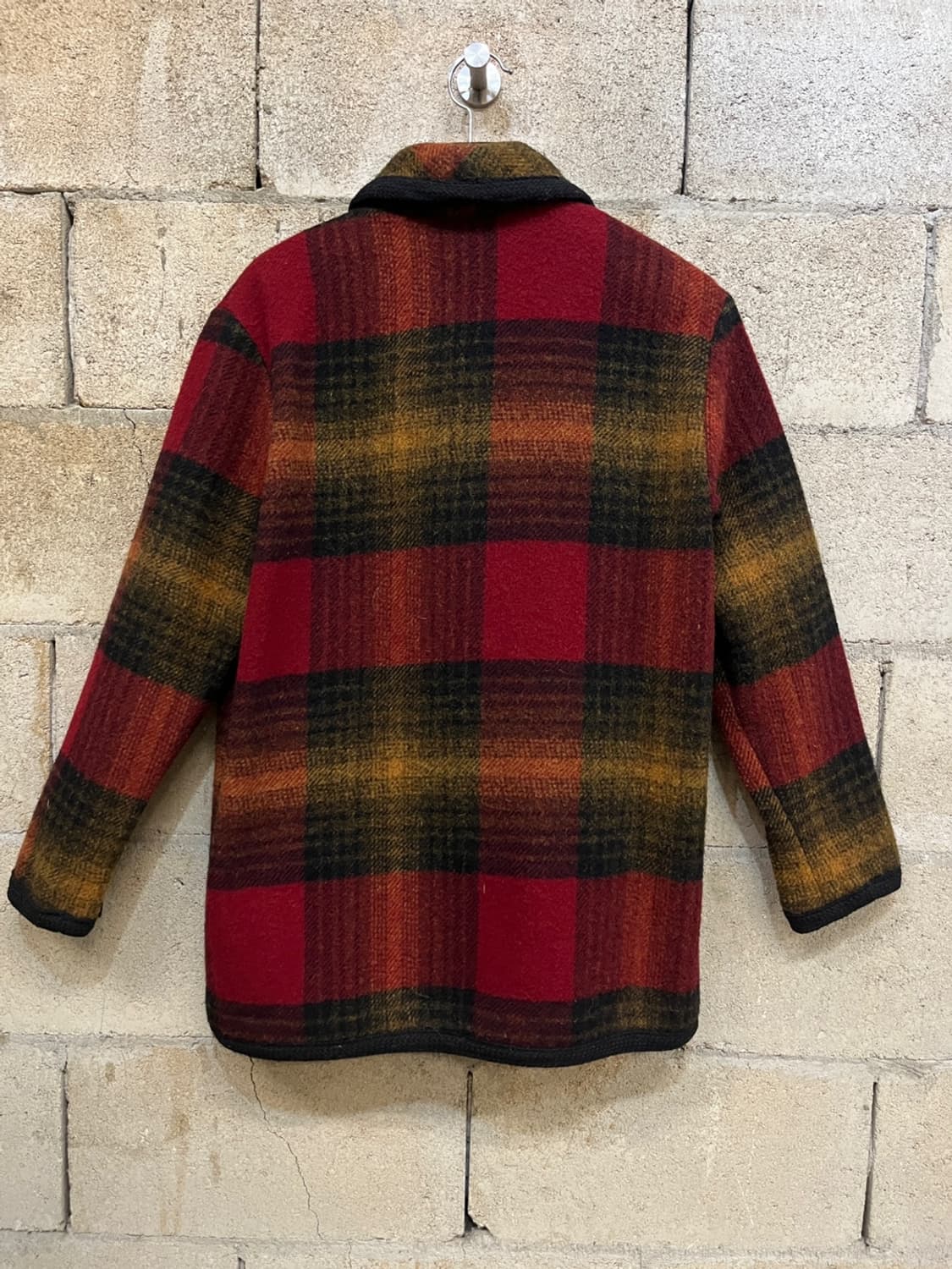 90s 울리치 울 숄 카라 자켓 상품이미지7