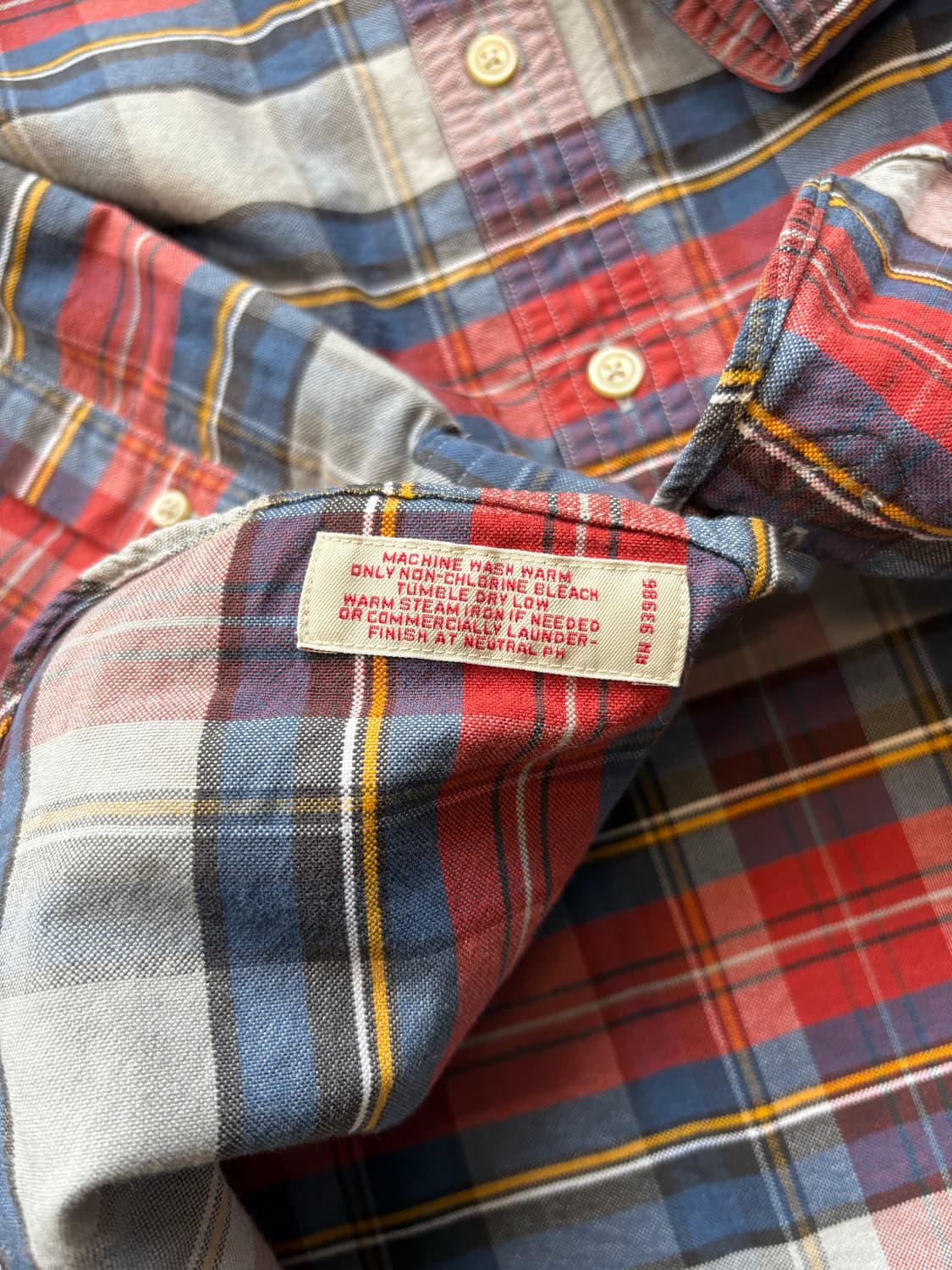 브룩스브라더스 체크 셔츠 상품이미지4