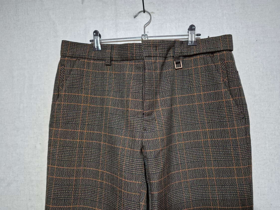 Wooyoungmi 우영미 체크 와이드 팬츠 52(36inch) 상품이미지3