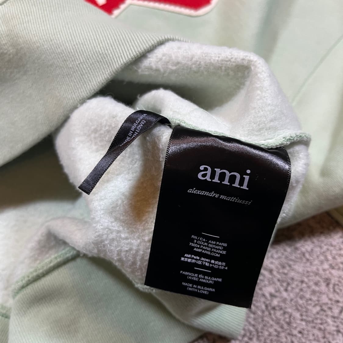 AMI 아미 인타르시아 맨투맨 상품이미지6