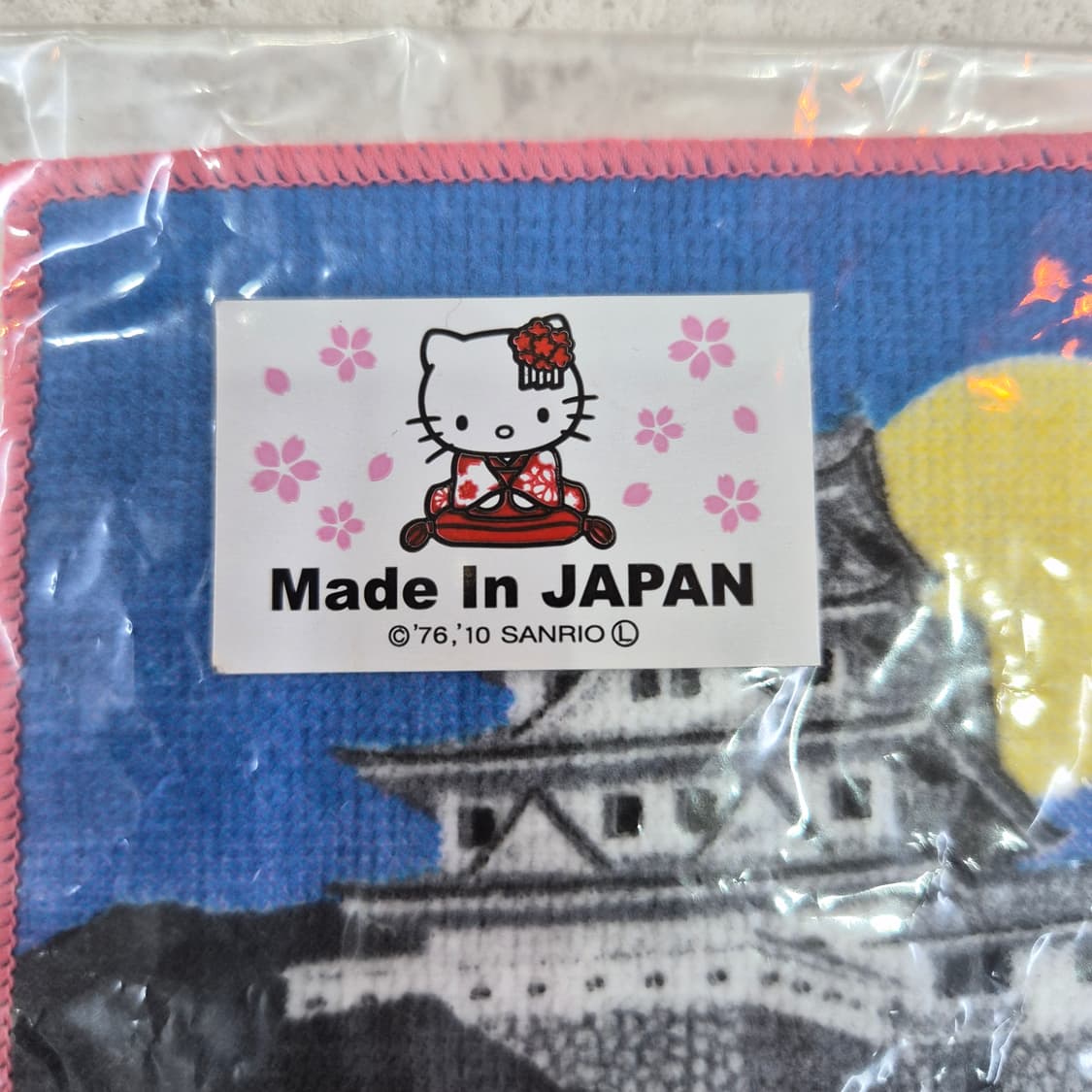 일본 산리오 헬로키티 지역한정 쁘띠타올 군죠 상품이미지4