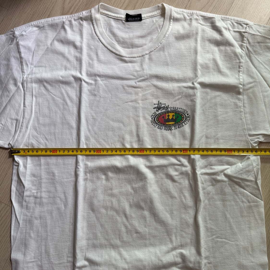 스투시 rasta oval pig dyed 티셔츠 XL 팝니다 상품이미지6