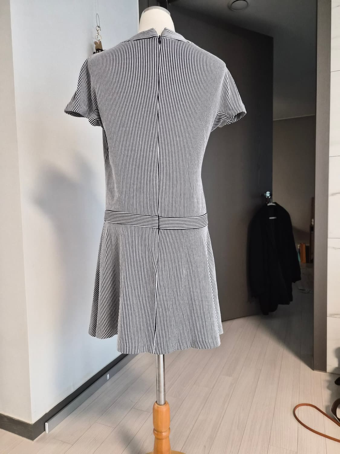 [프랑스 감성] 까샤렐(Cacharel)  스트라이프 리본 원피스 상품이미지4