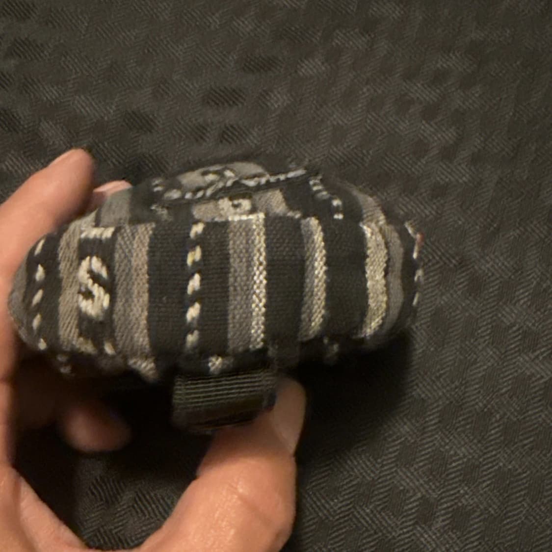 20SS 슈프림 우븐 스트라이프 코인 파우치 상품이미지6