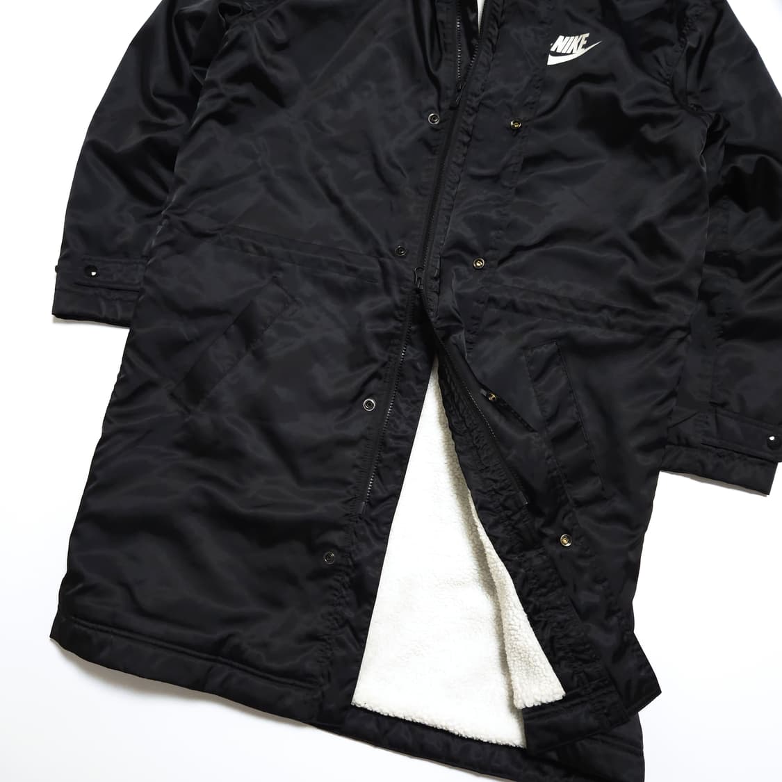 나이키 NSW 합성필 파카 플리스 돕바 패딩 블랙 상품이미지3
