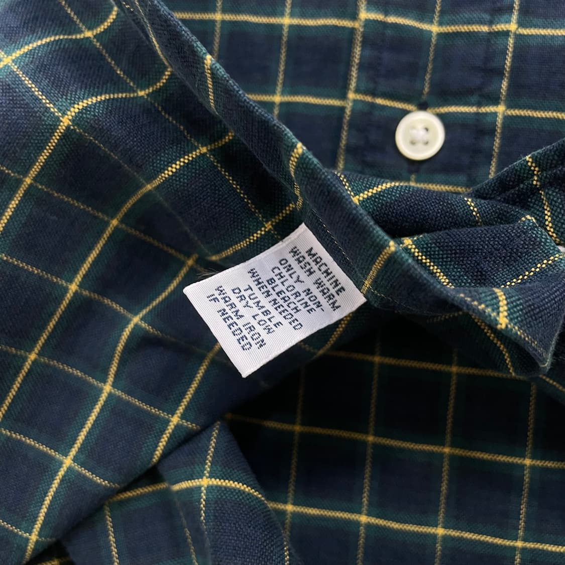 폴로 랄프로렌 포니 로고 체크 셔츠 그린 상품이미지4