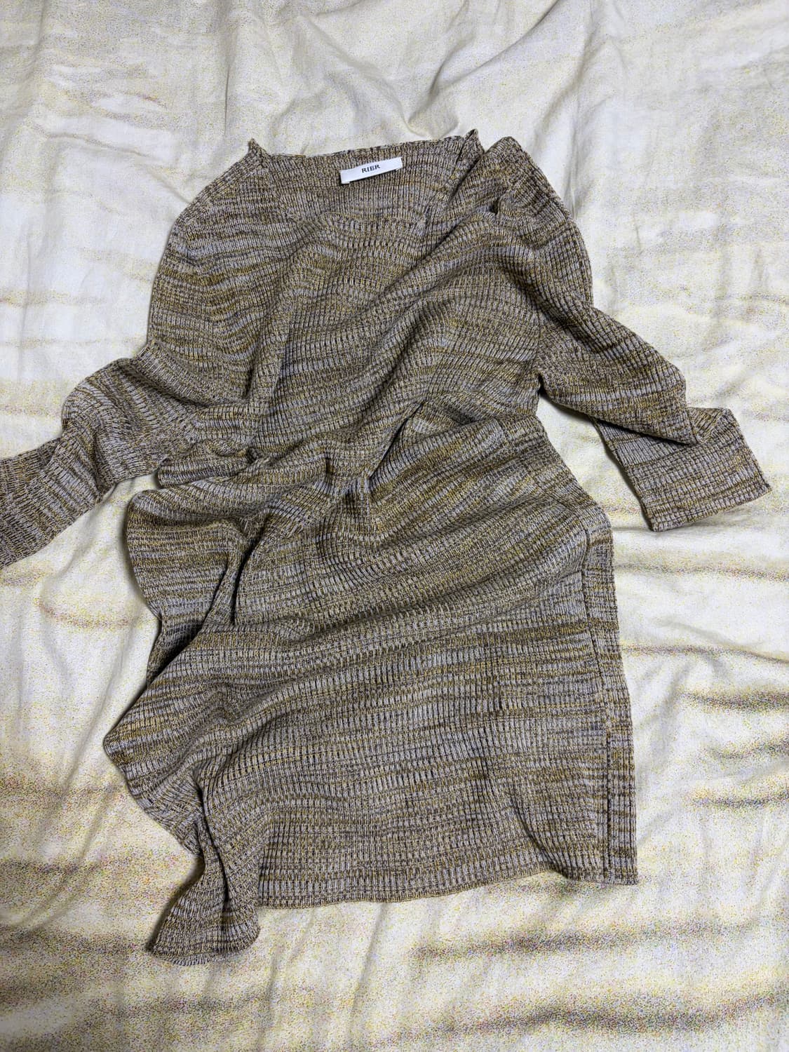 [L] rier 울 실크 숏 슬리브 상품이미지3