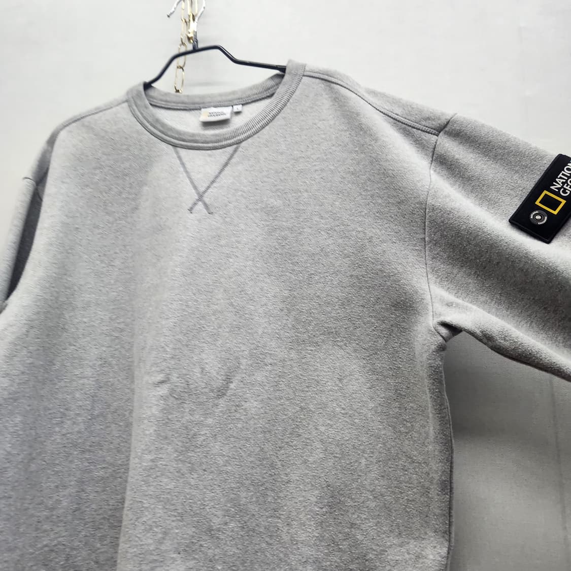 내셔널지오그래픽 로고와펜 스웻 맨투맨 L(XL) 상품이미지4