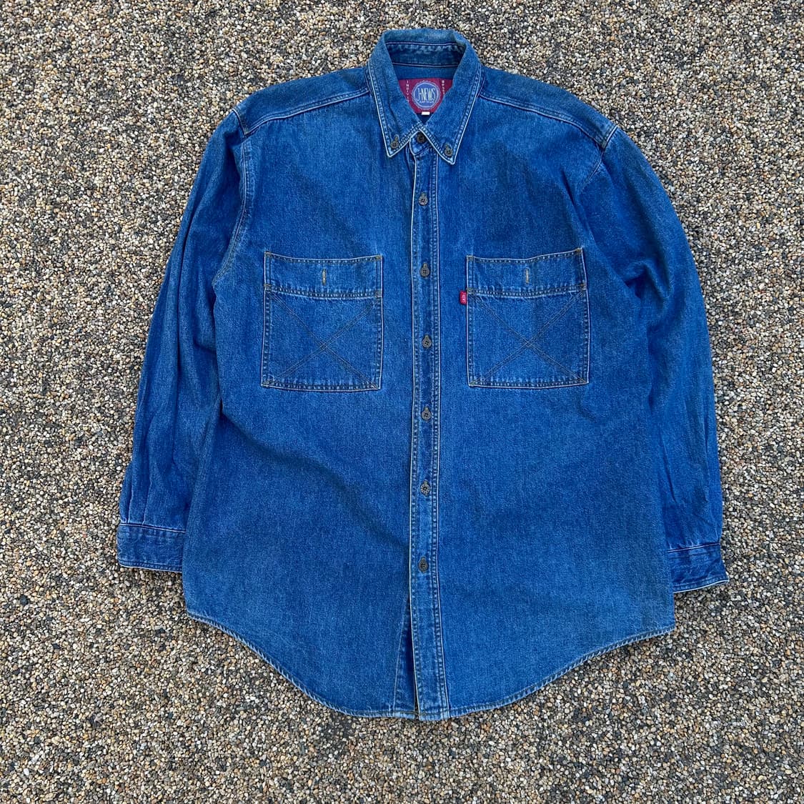 J news 빈티지 데님 셔츠 상품이미지1