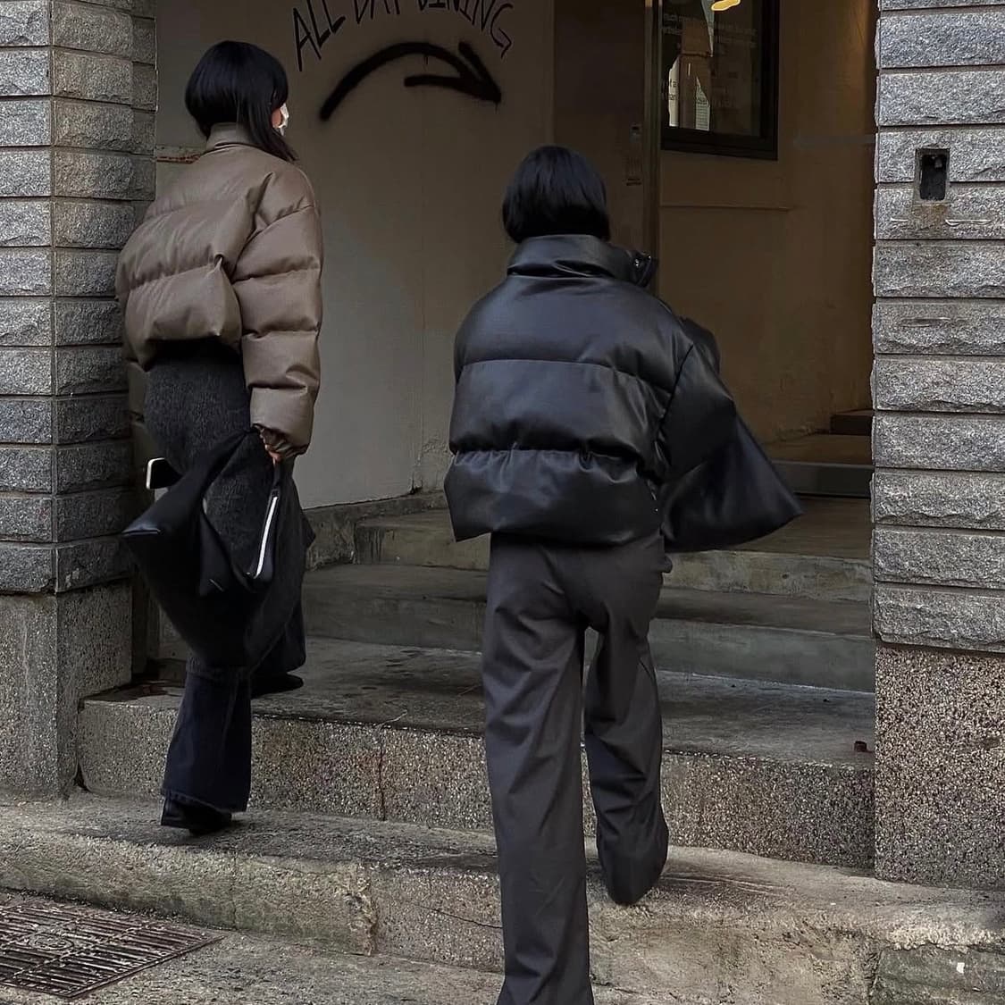 트리밍버드 패딩_ 브라운 상품이미지2