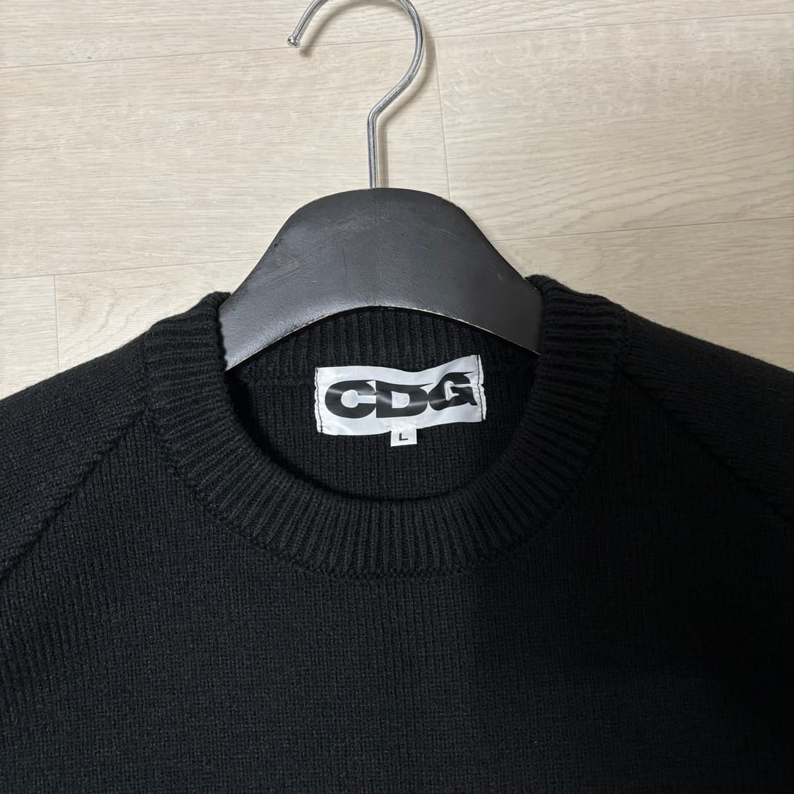 꼼데가르송 CDG 니트 블랙 L 상품이미지2