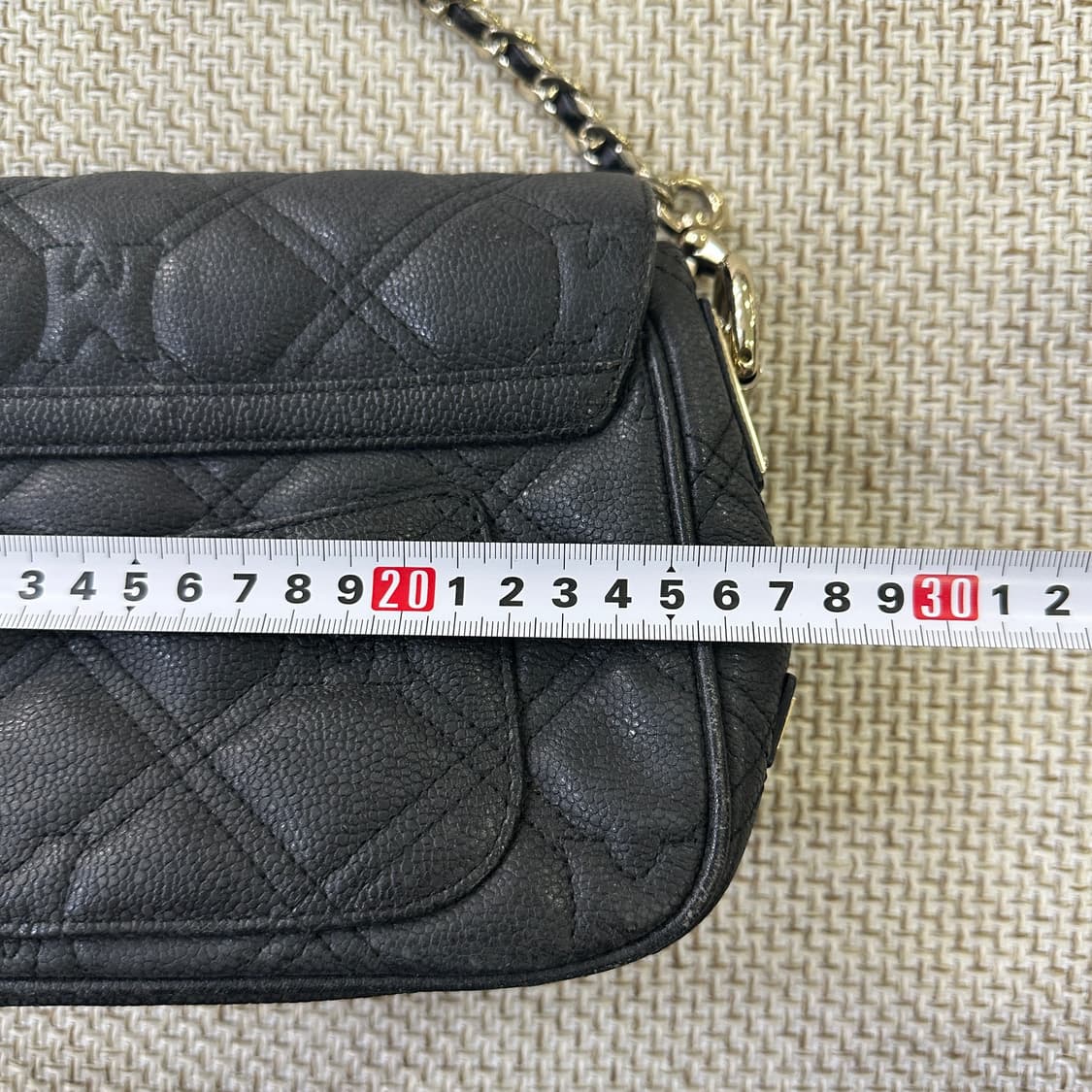 실측확인 메트로시티 체인 크로스백 0406D 상품이미지3