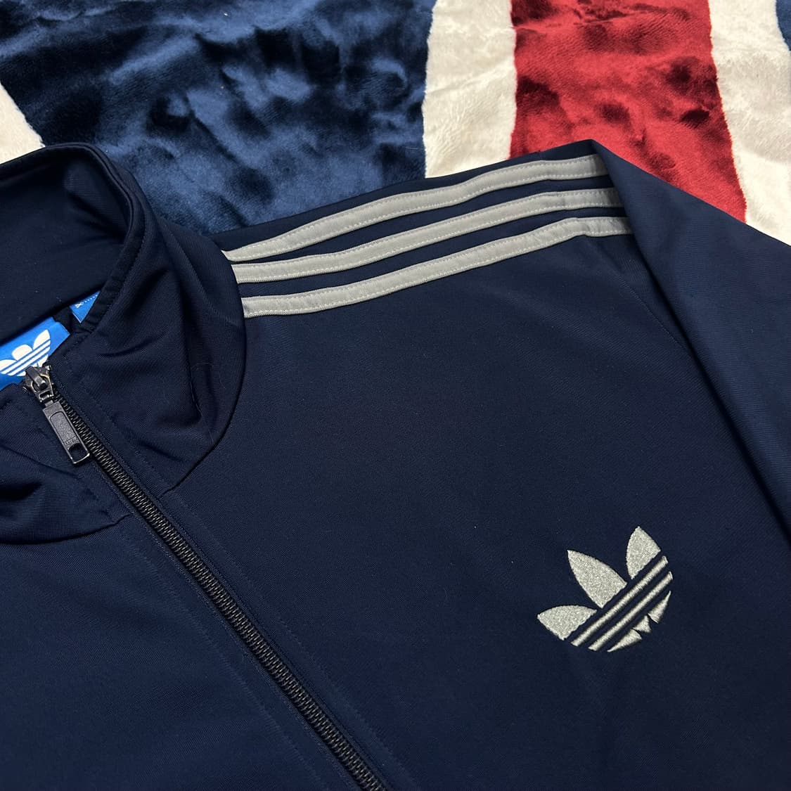 [XL]아디다스 파이어버드 트랙탑/네이비그레이 상품이미지1