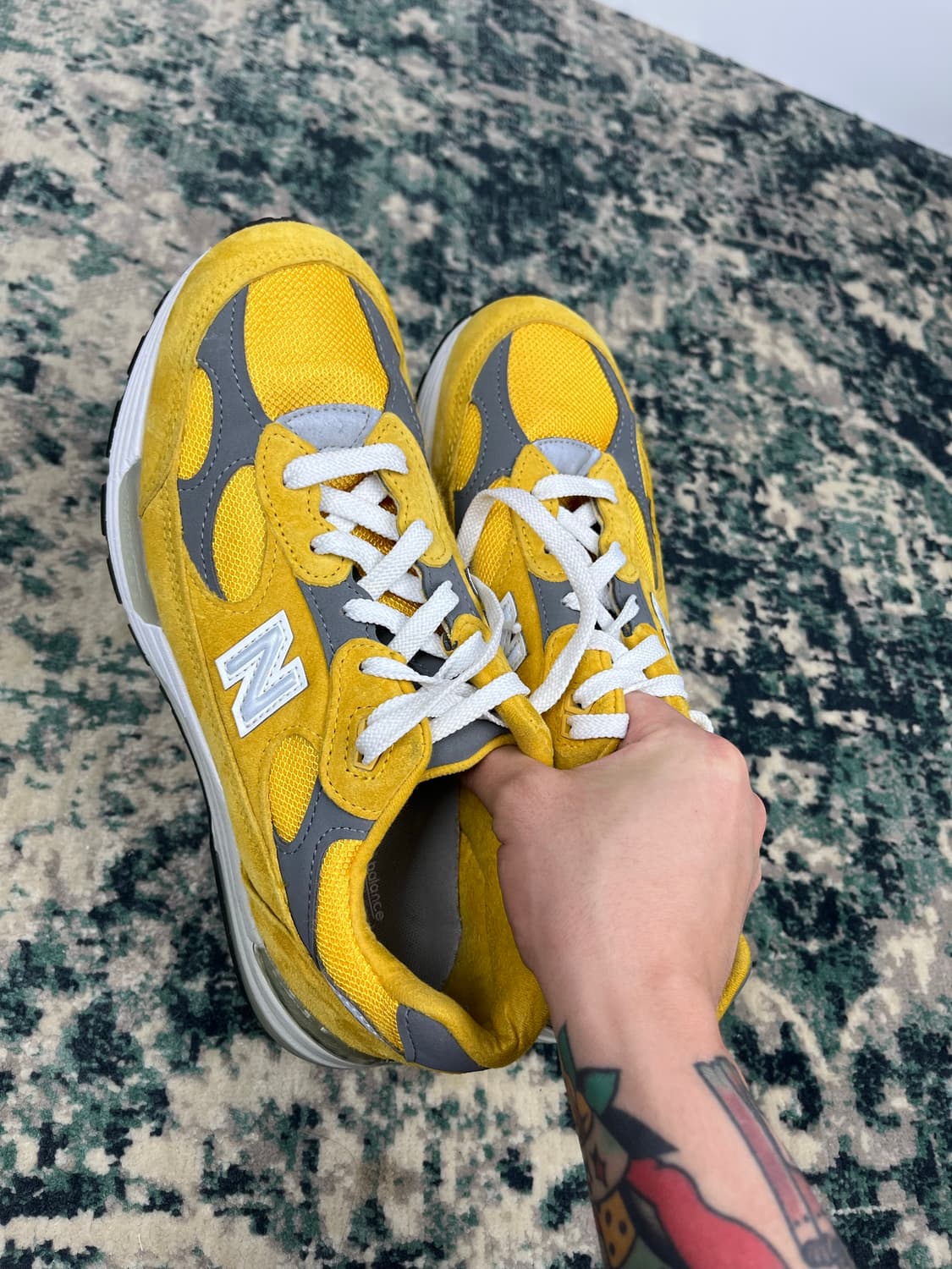 뉴발란스 992 골드크림 255 상품이미지6