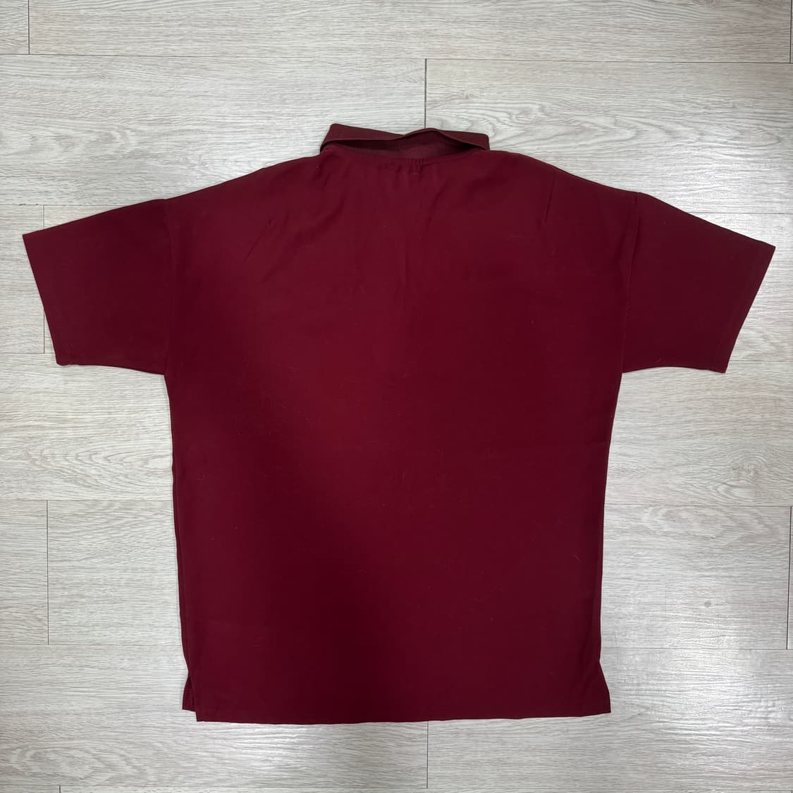 POKERFACE 포커페이스 반팔 카라티 버건디 100-105 상품이미지2