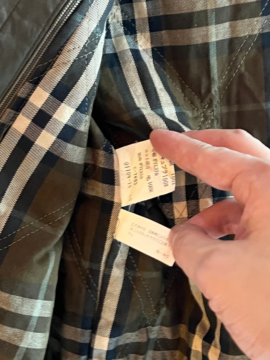 90s burberry jacket 상품이미지9