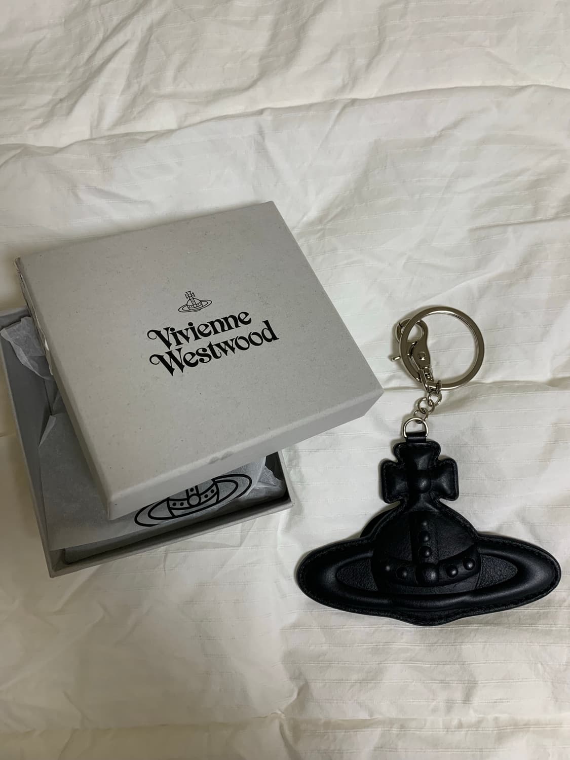 비비안웨스트우드 미러 가죽 키체인 키링 상품이미지4