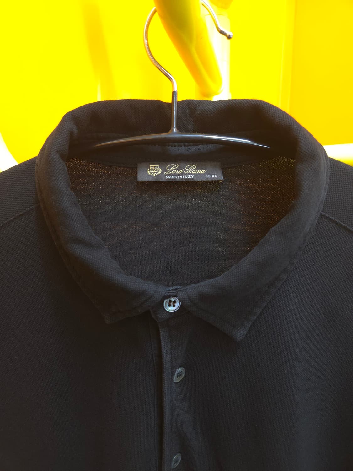 3XL 로로피아나 코튼 폴로 티셔츠 카라 반팔 상품이미지3