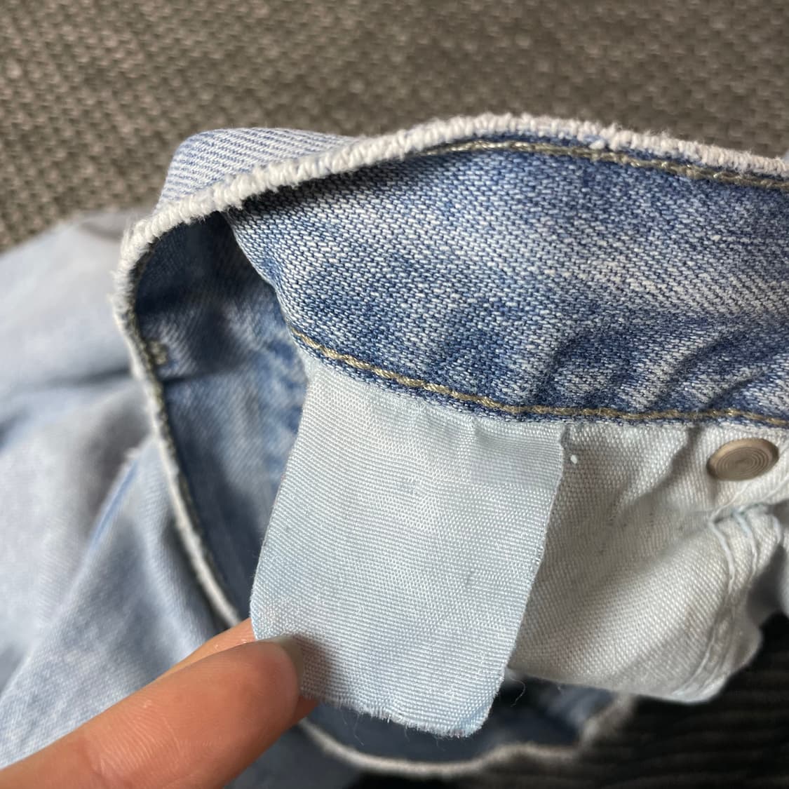 (38) 랭글러 연청 백카고 데님 팬츠 상품이미지3