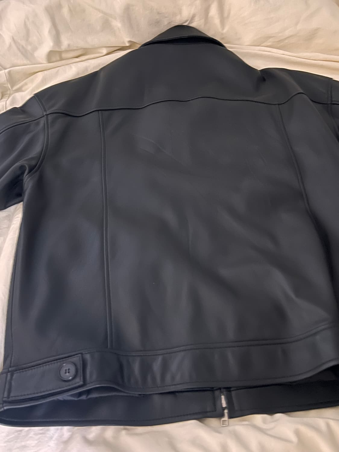 도프제이슨 램스킨 싱글 자켓 L 상품이미지2