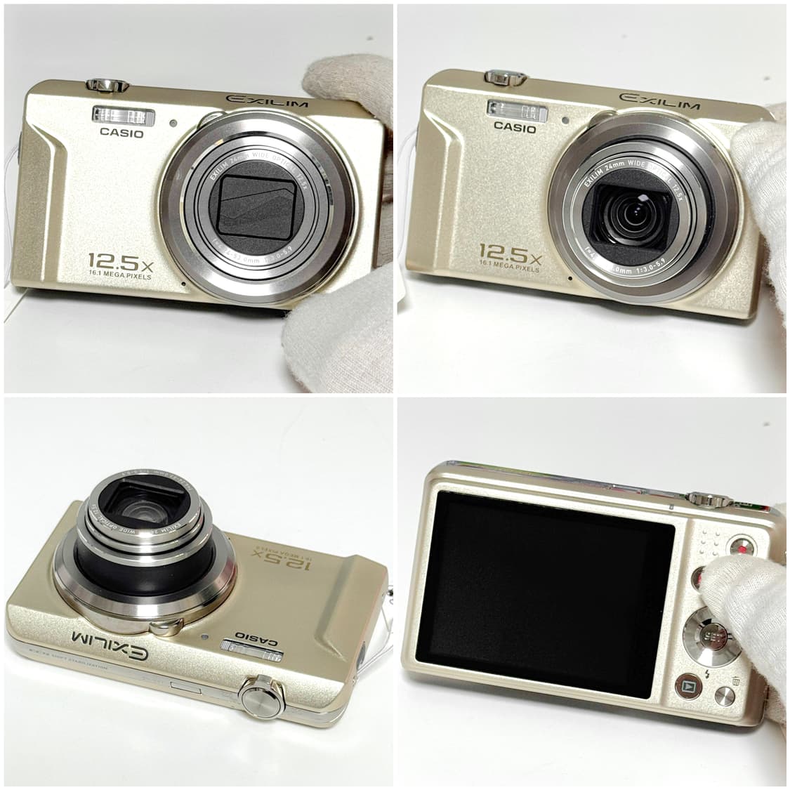 카시오 엑슬림 ZS170 샴페인골드 빈티지디카 상품이미지2