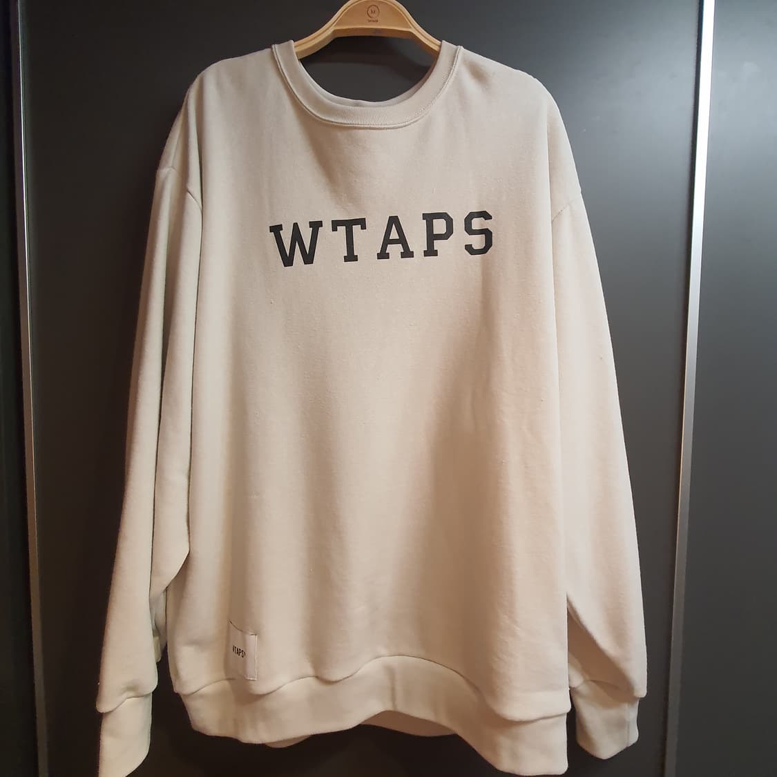 [M] 더블탭스 wtaps 스웻, 맨투맨 22시즌 라이트그레이 상품이미지2