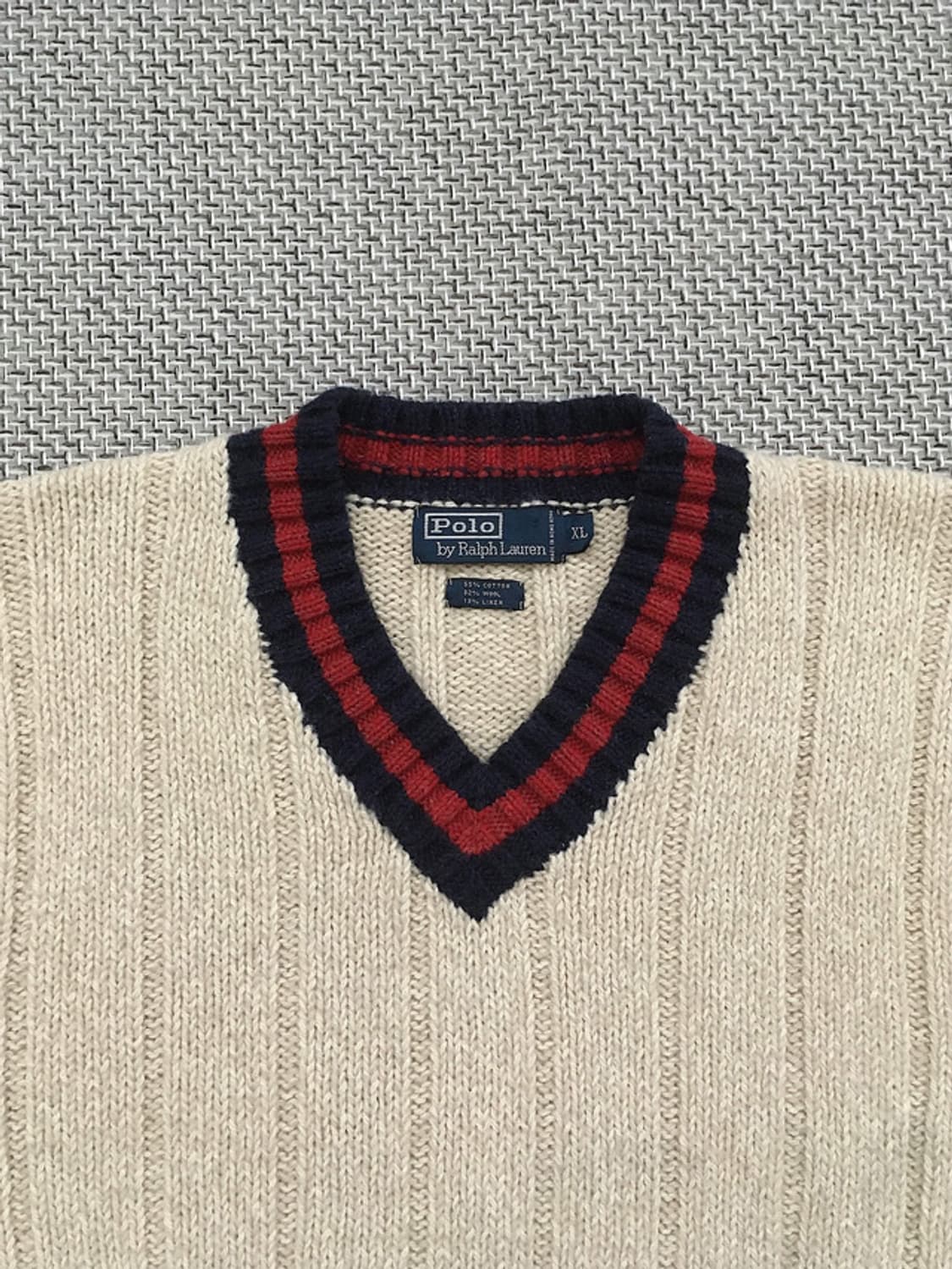 90s wool blended Cricket knit sweaters 상품이미지1