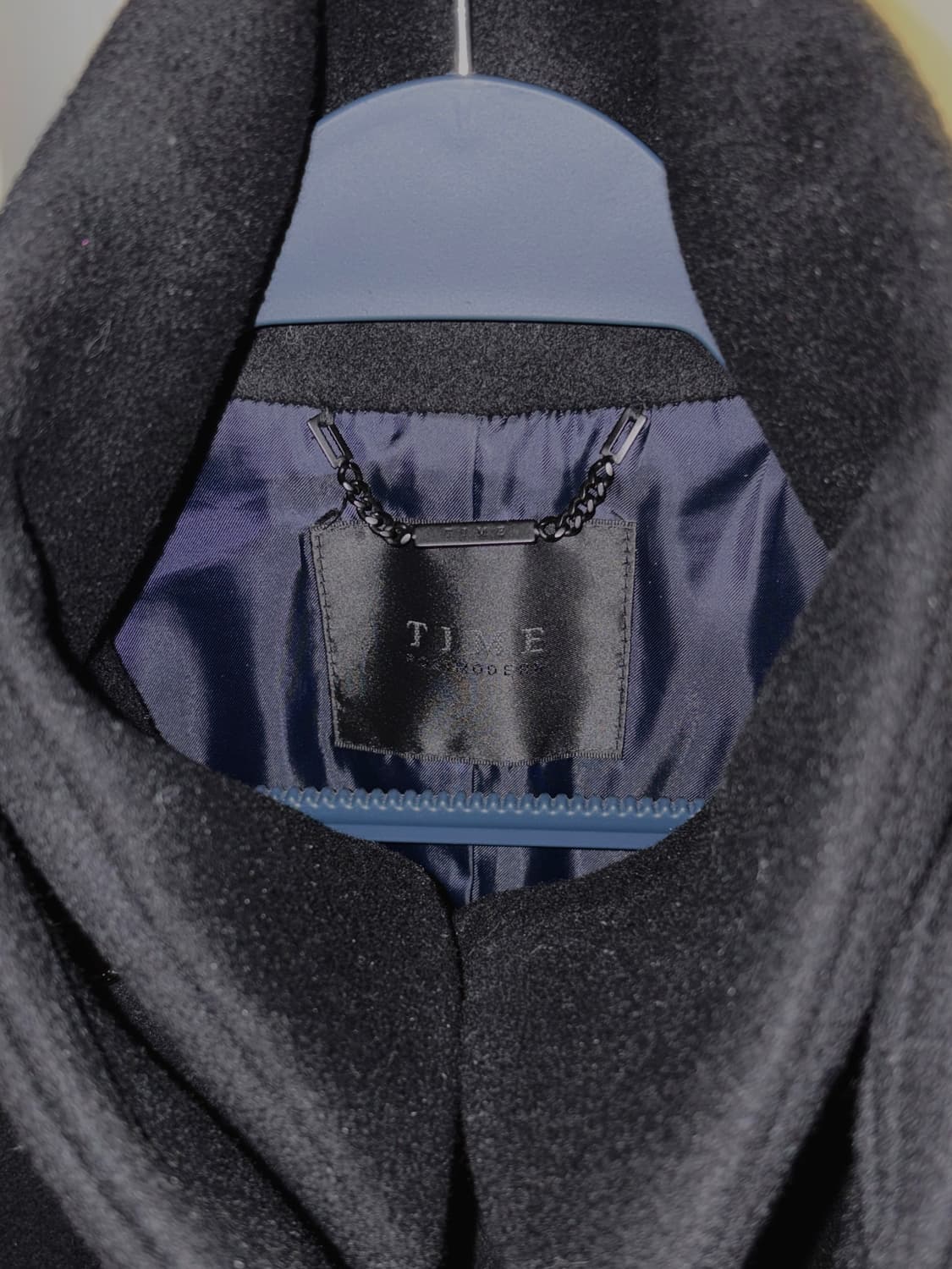 타임옴므 하이넥 스트랩 코트 상품이미지6