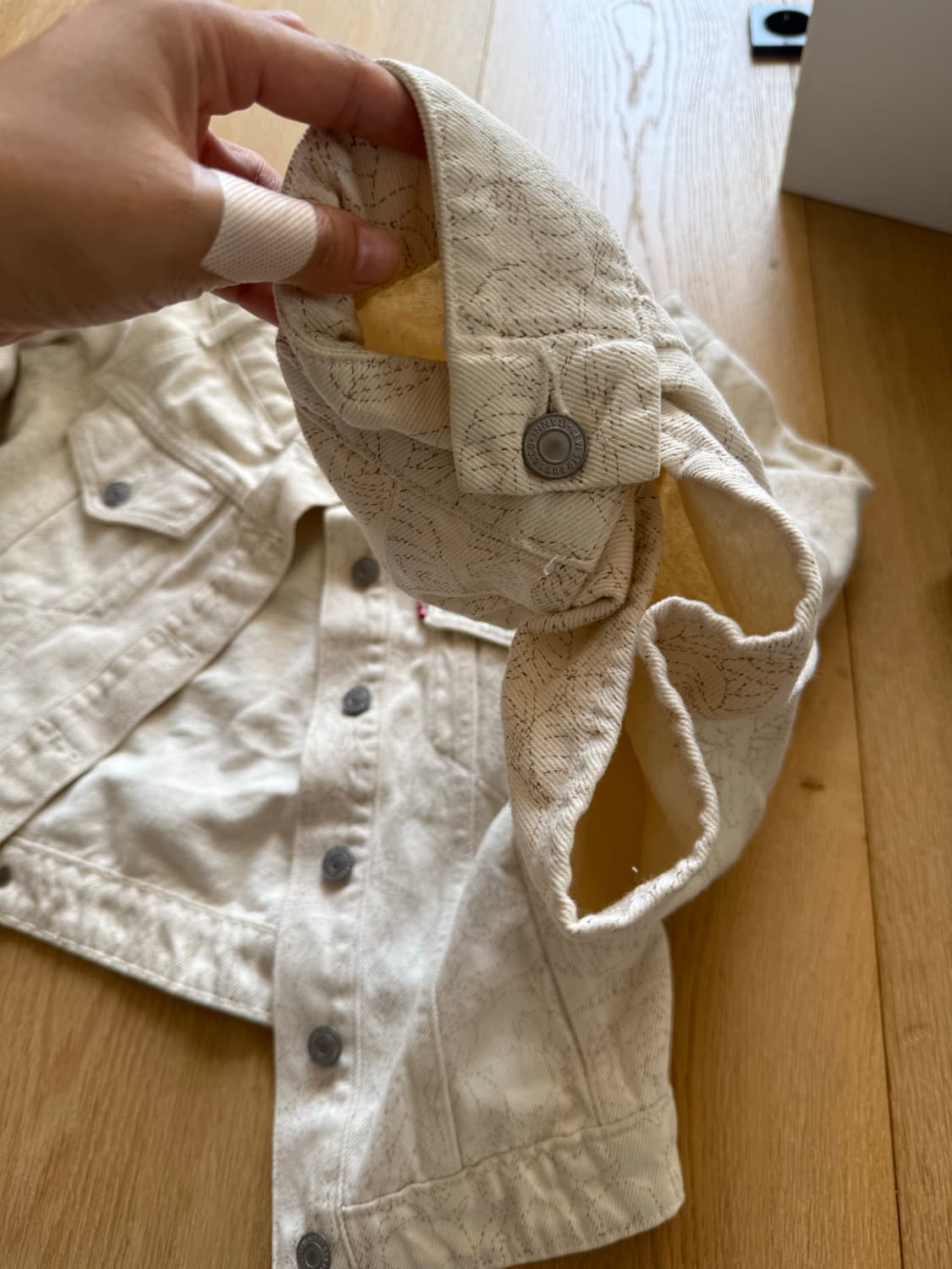 가니 리바이스 콜라보 오프숄더 자켓 상품이미지3