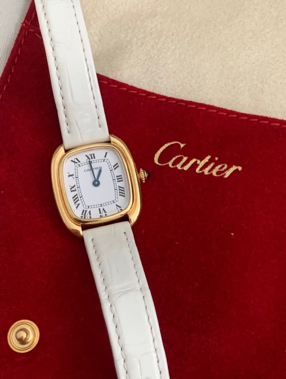빈티지 까르띠에 곤돌라 18k 골드 Cartier Gondole 상품이미지7