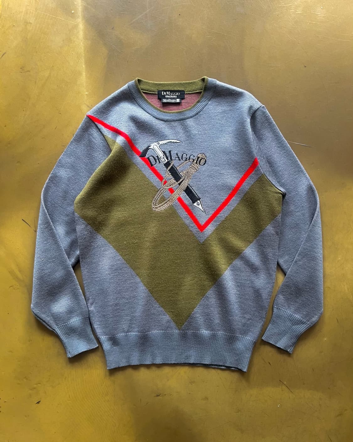 DI MAGGIO Mixed Doubles Emroidery Knit 상품이미지3