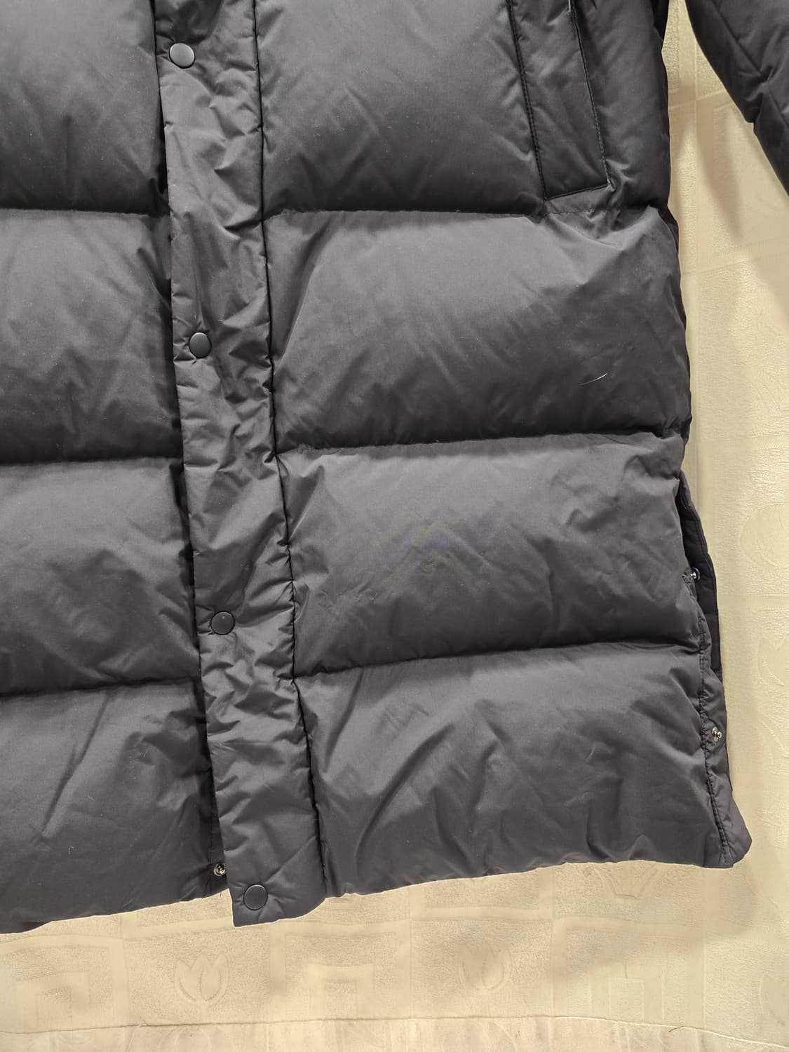 널디 NERDY 남성 덕다운 롱패딩 블랙 M(95) 상품이미지5