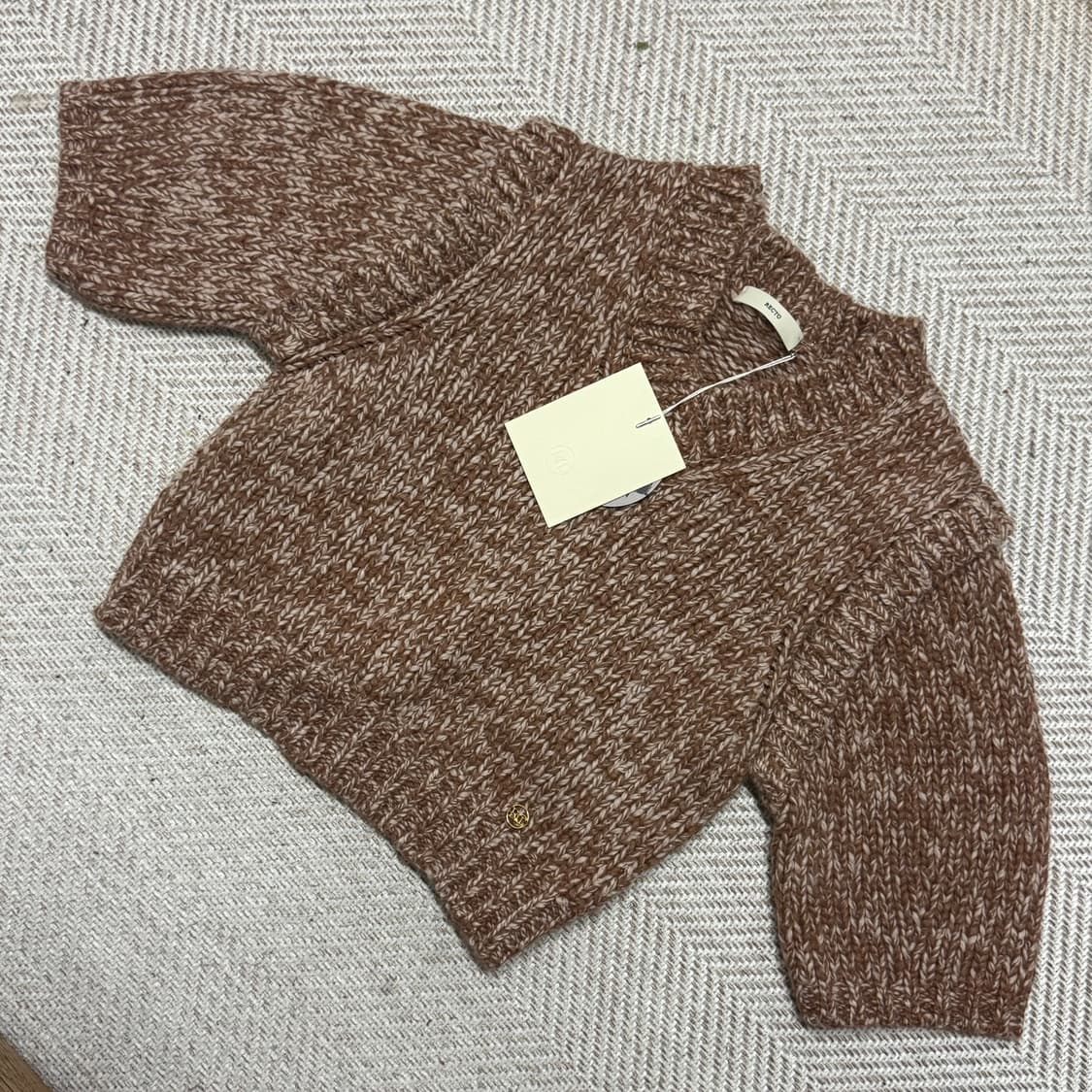 렉토 반팔 니트 상품이미지1