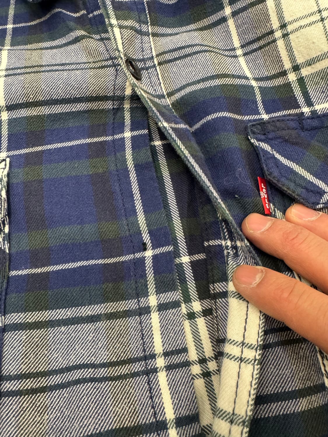 XL)리바이스 빈티지 플란넬 체크 셔츠 상품이미지7