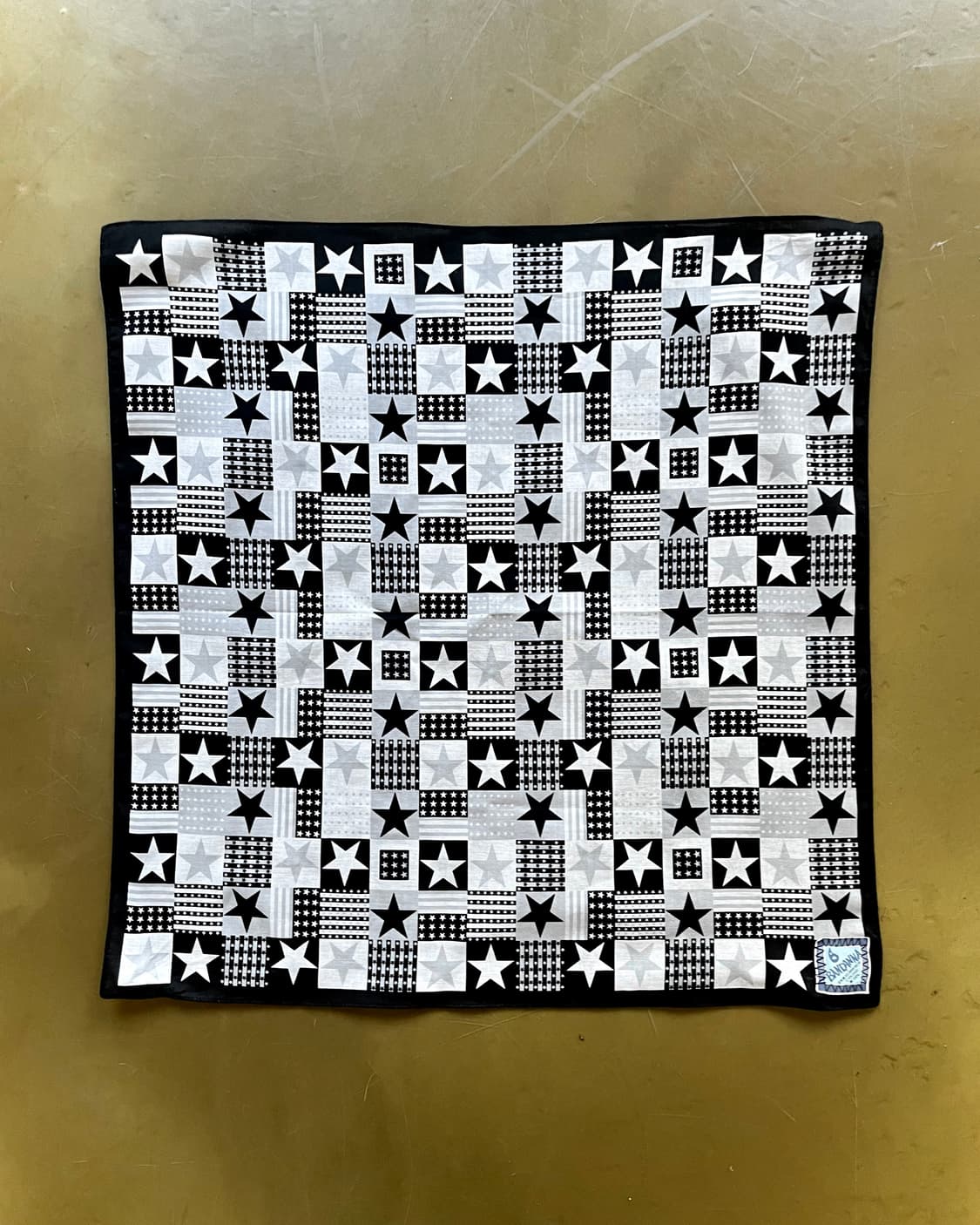 JPN Punk Star Pattern Bandana Scarf 상품이미지5