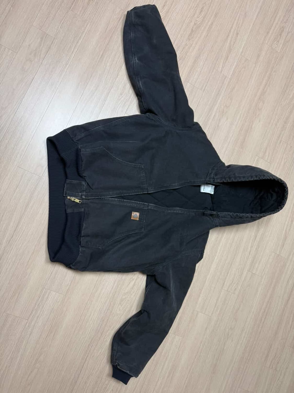 빈티지 칼하트 더 엑티브 후드자켓 j130 검정 XL 상품이미지1