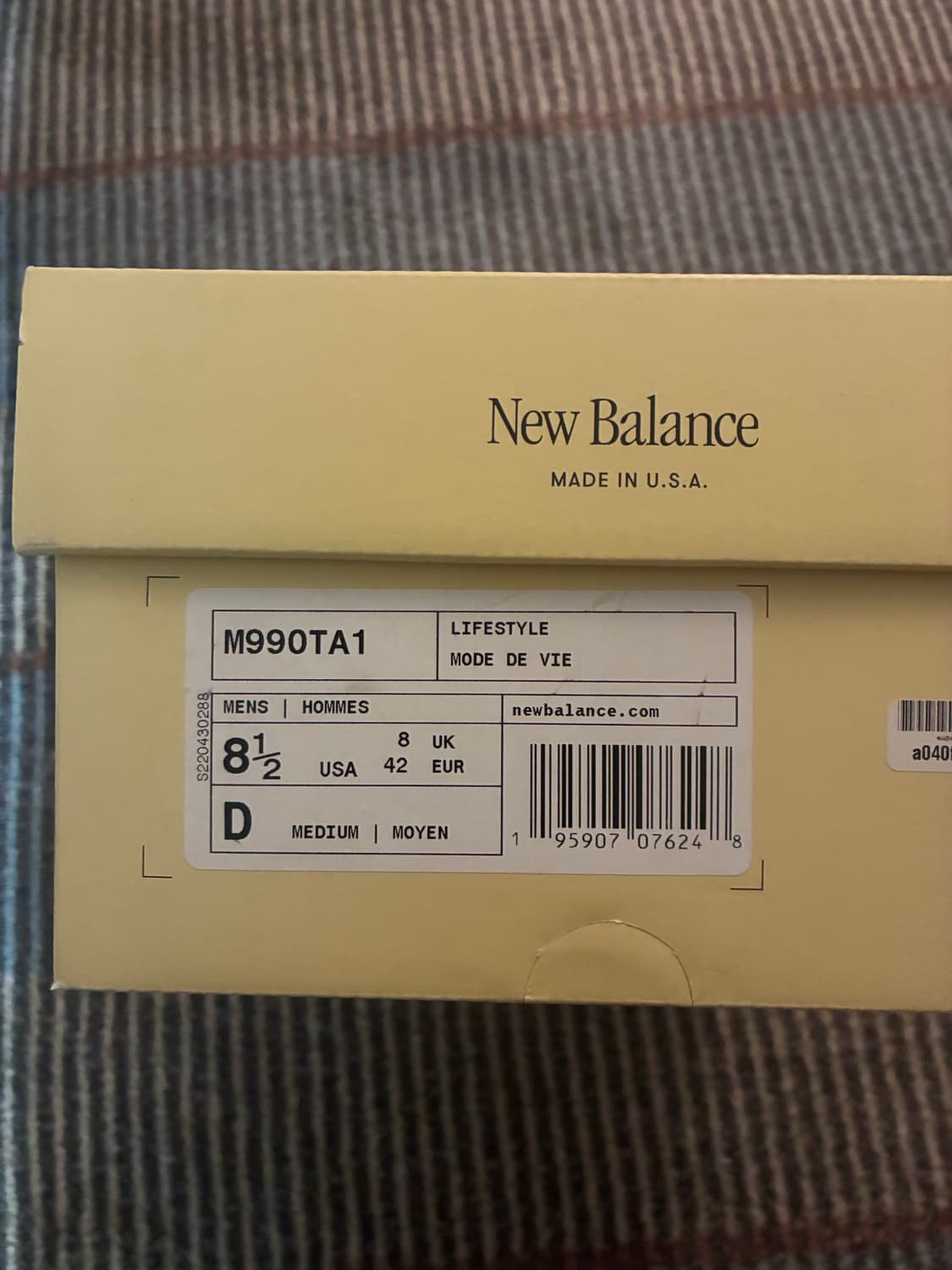 New Balance 990 v1 Teddy Santis 마블헤드 상품이미지7